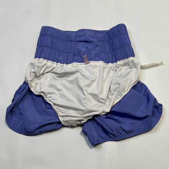 Free People Movement Shorts Womens Small The Way Home High Waisted Smocked Lined - Picture 10 of 12